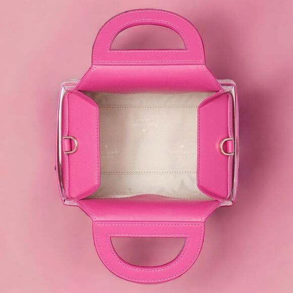 KATE SPADE NWT DOLCI PASTRY BOX CROSSBODY BAG SATCHEL LEATHER - Picture 3 of 7